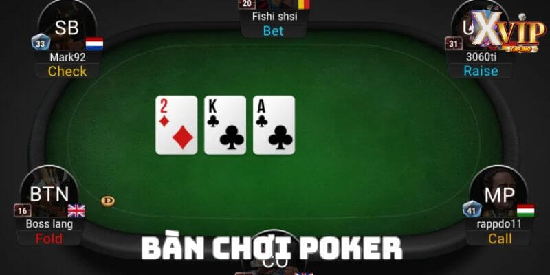 Bàn chơi poker