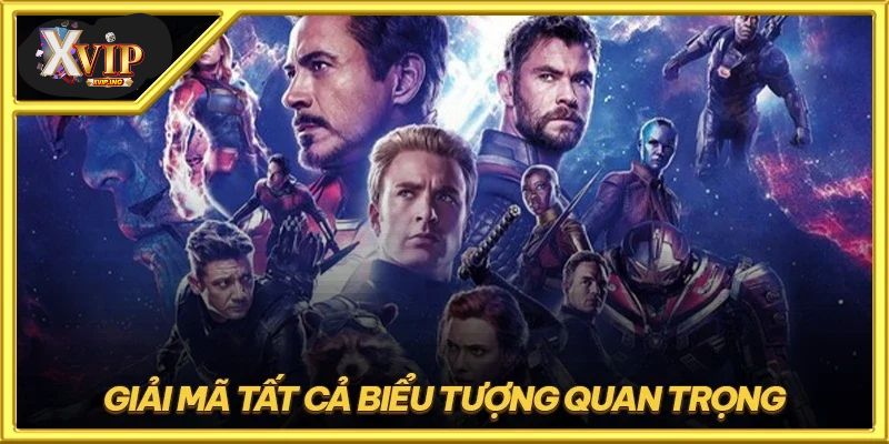 Giải mã tất cả các biểu tượng quan trọng trong nổ hũ Avenger.